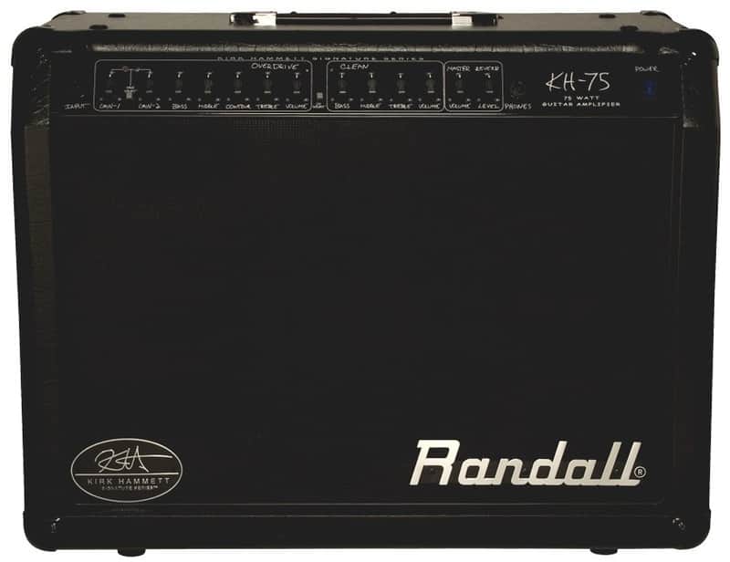 Randall Kirk Hammett 75W 1x12 Guitar Combo Amplifier - KH75 image 1