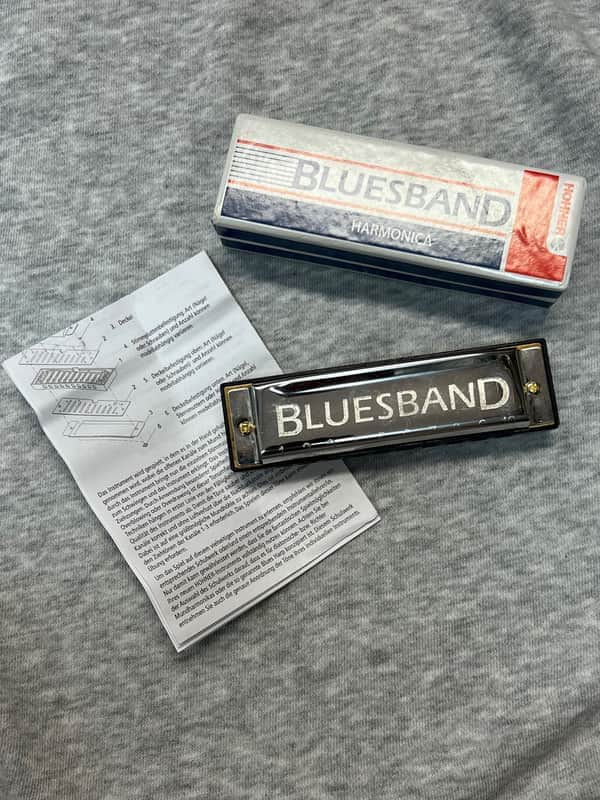 Hohner Blues Band Harmonica Key of C image 1