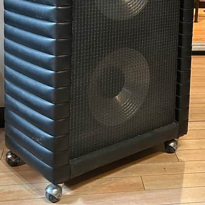 Kustom 2x15  Bass Cabinet  1970s - Black Tuck-N-Roll, Amazing Vintage Tone! Tons of Power! image 4