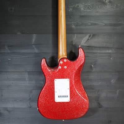 Jet JS-500 RDS Red Sparkle S-Style Deluxe Soft Case Included image 3