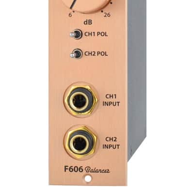 Fredenstein F606 Balancer 500 Series 2-channel Unbalanced to Balanced Converter image 2
