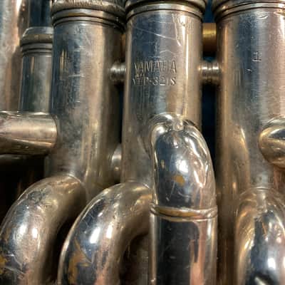 Yamaha YEP-321S Silver 4 Valve Bb Euphonium (Needs Work) Serial# 001665 image 4