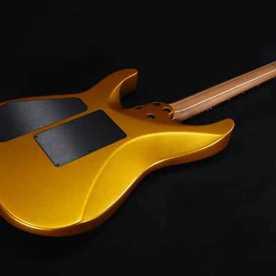 Jackson American Series Limited Edition Virtuoso, Streaked Ebony Fingerboard, Gold Rush 556 image 9