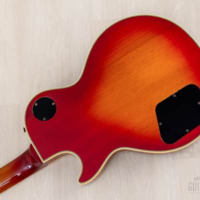 1984 Greco Mint Collection EG500C Custom Vintage Guitar Cherry Sunburst w/ Screamin PAFs, Japan Fujigen image 14