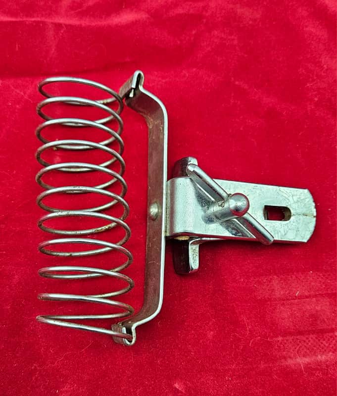 Slingerland Shur-Grip Stick Holder Model #1370 1960s-1970s - Chrome image 1