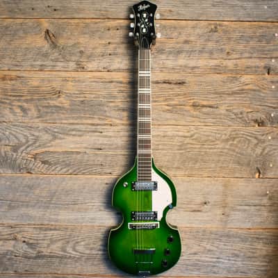 Hofner Ignition Pro Violin Guitar - Green image 2