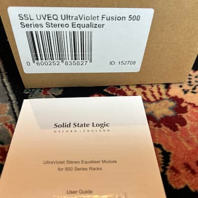 Solid State Logic UV EQ 500-Series Equalizer Module 2021 - Present - Black image 4