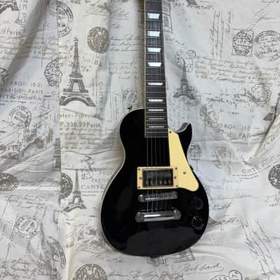 1990’s Stuntman Octave Les Paul Copy Ebony Finish NICE! image 1