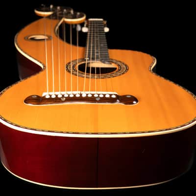 Lark In The Morning Harp Guitar Vintage Natural image 9