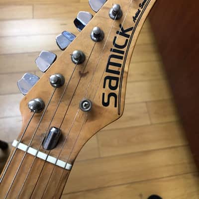 Samick Artist Series Blue Strat Style Electric 6-String Guitar image 5