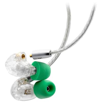 ADV. IEM Model 3 Hi-Res MMCX In-Ear Monitors (Live Edition, Clear) - Clear image 3