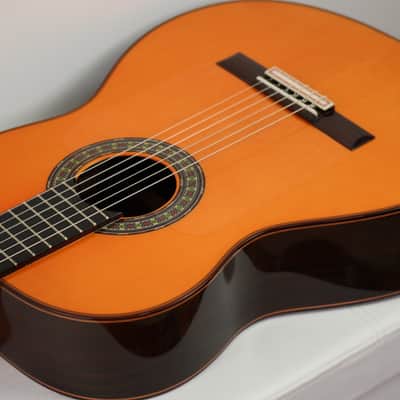Rarity: Conde Hermanos Flamenco Guitar Media Luna "Paco de Lucia" Negra 1998 image 24