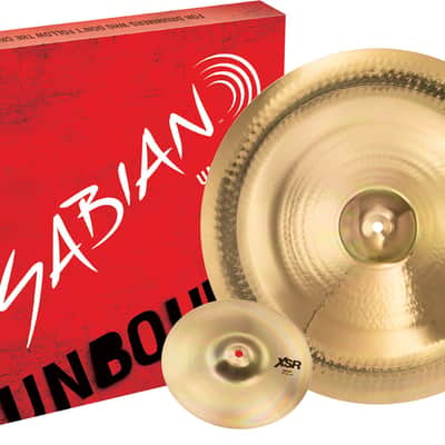 Sabian XSR Effects Pack China & Splash Cymbals image 1