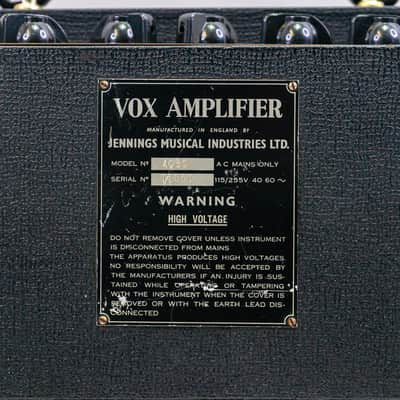 1965 Vox AC50 JMI-Era 50-Watt Guitar Amplifier Head image 6
