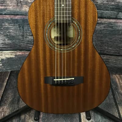 Used Zager 2012 EZ-Play ZAD-15 Mahogany Parlor Guitar with Gig Bag image 2