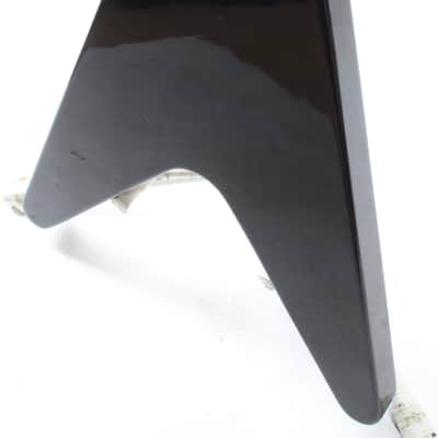 Immagine 1997 Gibson Flying V '67 Reissue ebony w/ ebony fretboard - 8