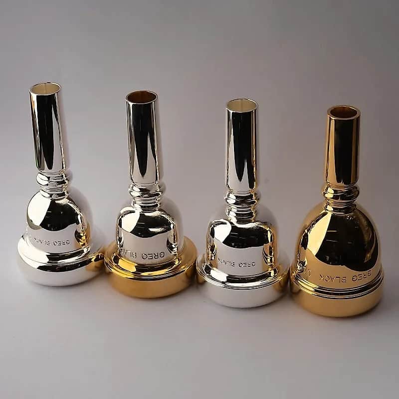 Greg Black 4.5G-5G  Light Weight Trombone Mouthpiece with #1 Throat & .277" Backbore image 1
