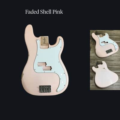 Made to Order - FRANCHIN Jupiter bass body Relic Aged 100% Nitro Lacquer (Sunburst/ Black/ White/ Blue/ Green/ Yellow/ Red/ Pink/ Burgundy/ Purple/ Gold/ Silver, etc.) Basswood Poplar Precision-Bass Style Made in Italy image 16