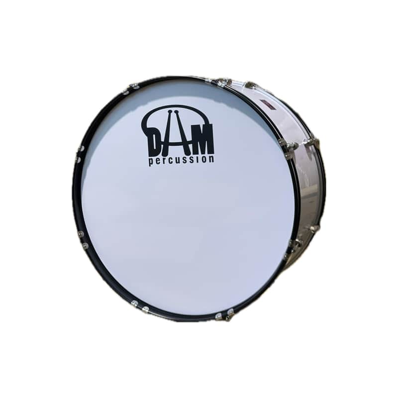 DAM JBMB2412B - Bianco - grancassa da banda o marching band image 1