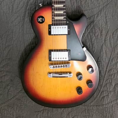 2016 Gibson Les Paul Studio Faded T – Satin Fireburst, Burstbucker Pros! image 2