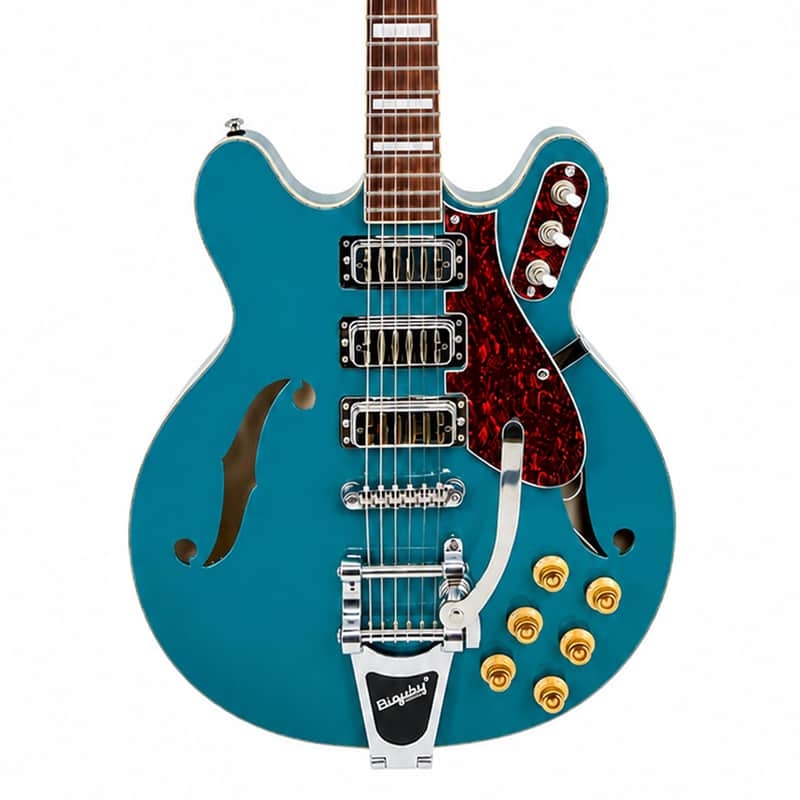 Airline Guitars H78 Vintage Teal image 1