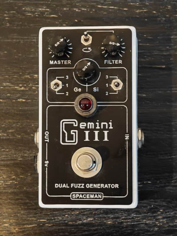 Spaceman Gemini III Dual Fuzz Generator 2010s - White Edition image 1