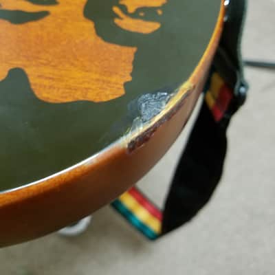 Epiphone Bob Marley One Love Les Paul Special 2004 Natural Satin image 3