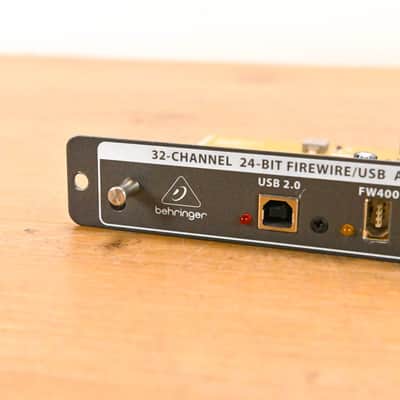 Behringer X-UF 32 Channel USB2.0/FireWire Expansion Card CG015CJ image 3
