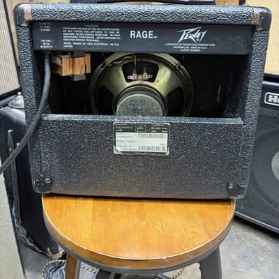 Vintage 1987 Peavey Rage 12-Watt Guitar Combo Amplifier - Silver Stripe, Made in USA (Josh Homme / QOTSA Secret Weapon) image 2