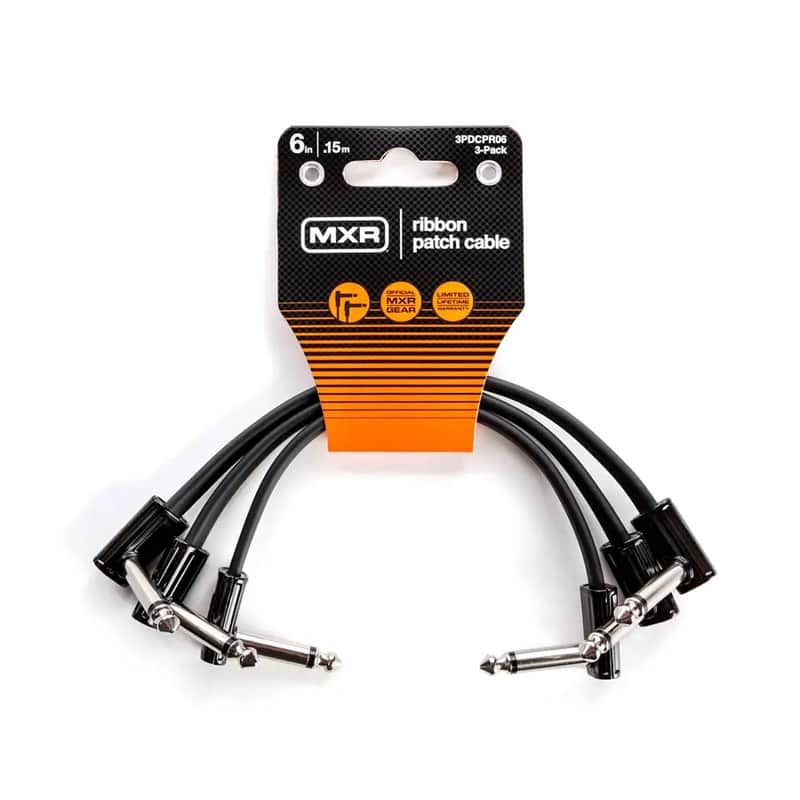 CAVI PATCH JACK MXR 3PDCPR06 Ribbon (15cm Confezione Da 3) image 1