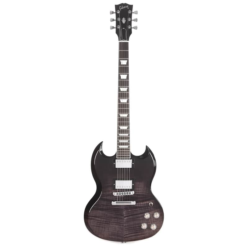 ギター Gibson SG Modern Gibson SG Modern Electric Guitar Trans Black | Guitar Center