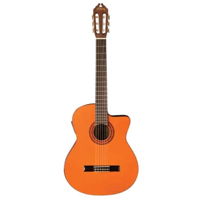 Washburn C5CE-A Classical Series Cutaway Acoustic Electric Guitar image 16