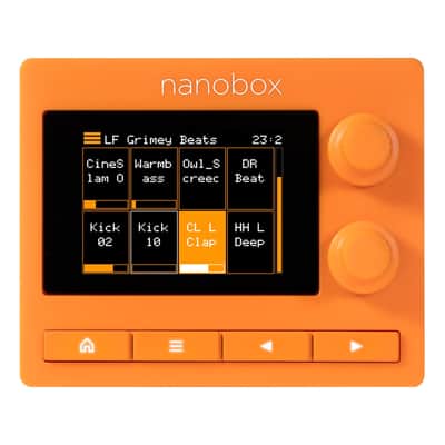 1010 Music NanoBox - Tangerine Compact Streaming Sampler image 4