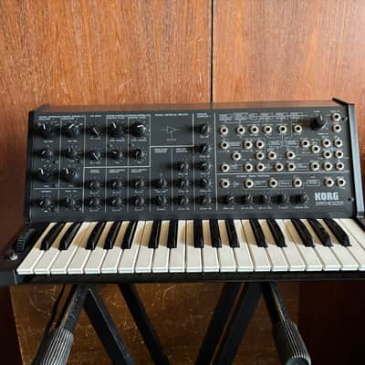Korg MS-20 Original Analog Mono Synth early model KORG35 w/ patch cables image 2