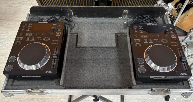 Pioneer CDJ-350 Black Player multimediale con supporto rekordbox nero image 1