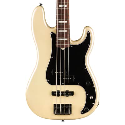 Used Fender Duff McKagan Sig. Deluxe Precision Bass - White Pearl image 2
