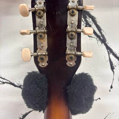 Vintage Kay P-3 Archtop Acoustic – Sunburst – w/ Period-Correct Case image 7