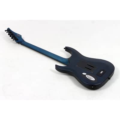 Schecter Banshee GT FR 6-String Electric Guitar - Satin Transparent Blue image 3