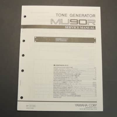 Yamaha MU90R Service Manual [Three Wave Music]