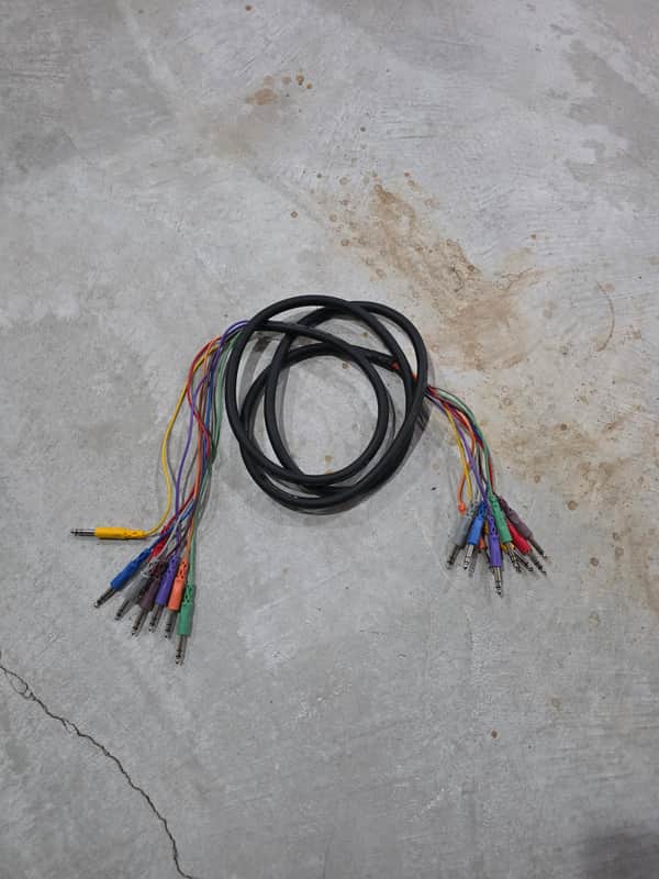 Hosa CSS803 CSS803 8 1/4" TRS Patch Snake - 3 Meter 2010s - Standard image 1