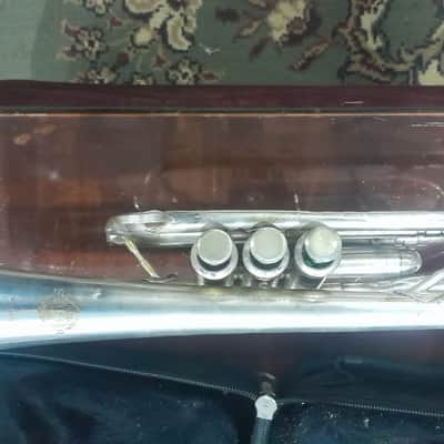 Vintage Henri Selmer Paris Cornet – Made in France – Silver Plated – Fully Functional image 8