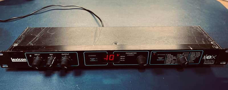 Lexicon Alex Digital Effects Processor 2000s - Black image 1