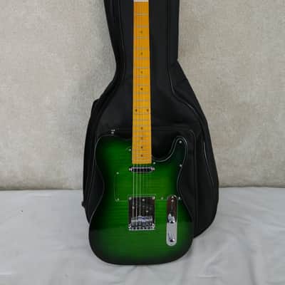 Leo Jaymez Telecaster - Green image 1