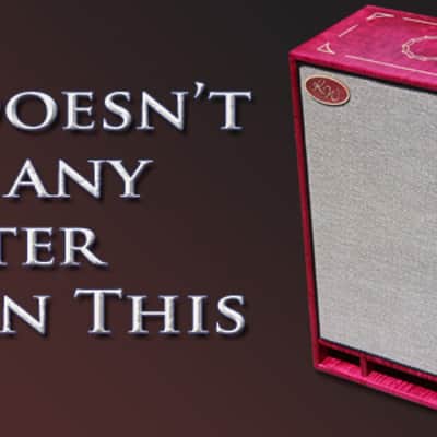 KW Cabs SIG-2 - Pomegranate AAAA Figured Maple 2x12 Guitar Speaker Cabinet image 4