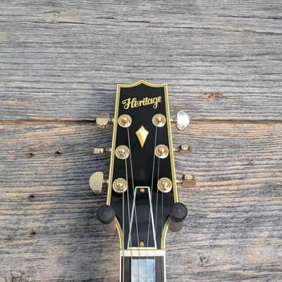 Used Heritage Custom Shop Core Collection H-555 Semi-Hollow Trans Cherry w/OHSC image 7