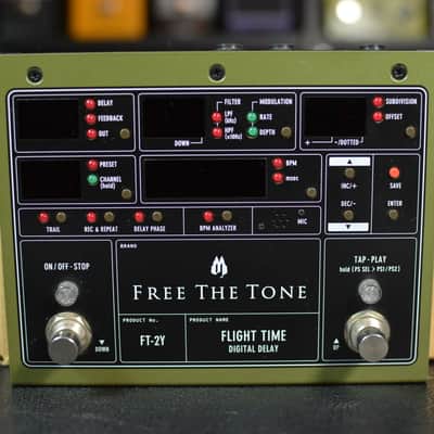 Free The Tone FT-2Y Flight Time Digital Delay | Reverb