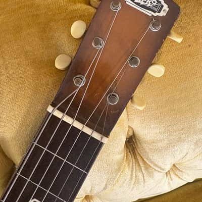 Supro Lap Steel w/Original Chipboard Case Late 50's/Early60's (Once Owned by Jerry Jones) - Sunburst image 4