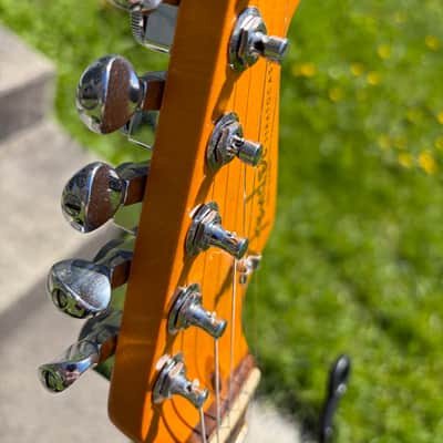 Partscaster w/ Am Pro II Strat Neck RW + SD rail +11 way wiring image 6
