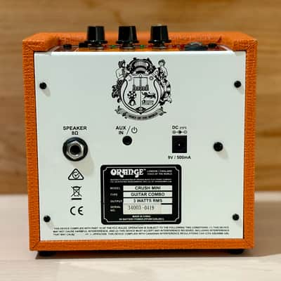 Orange Crush Mini 3-Watt Guitar Combo Amp image 4