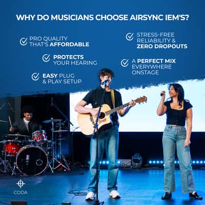 AirSync IEM Professional Wireless In Ear Monitors image 6